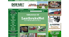 Desktop Screenshot of lantbruksnet.se